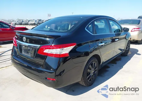 2015 Nissan Sentra S z USA, uszkodzony, nr VIN 3N1AB7AP5FY254646